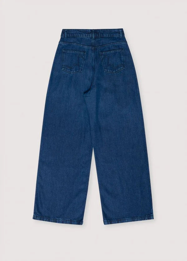 The New Society Gothenburg Pants midnight blue denim