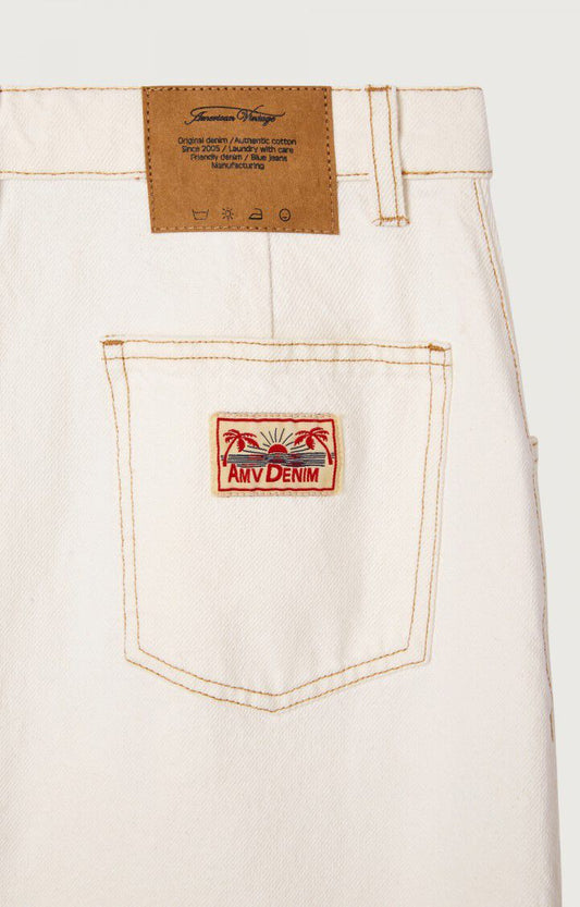 American Vintage JOZ13A Jupe off white