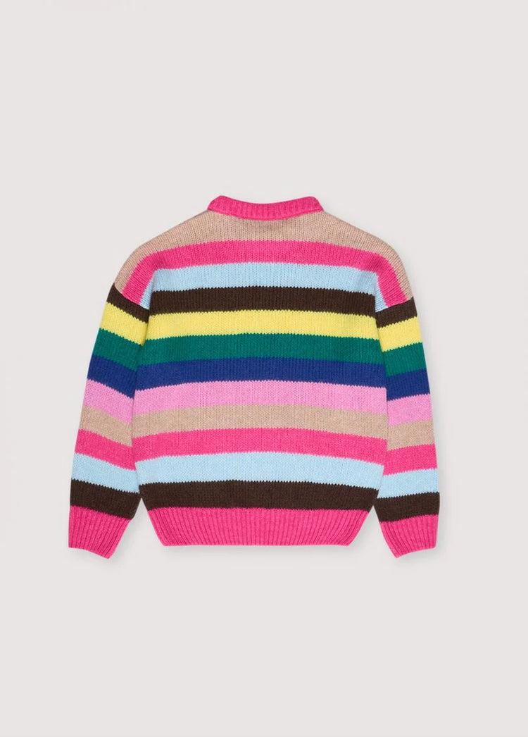 The New Society Lund Jumper fucsia bloom