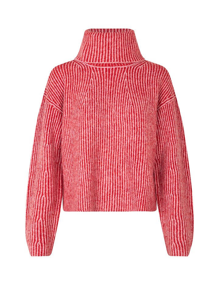 mbyM Kemina Hevelyn Knit red rose stripe